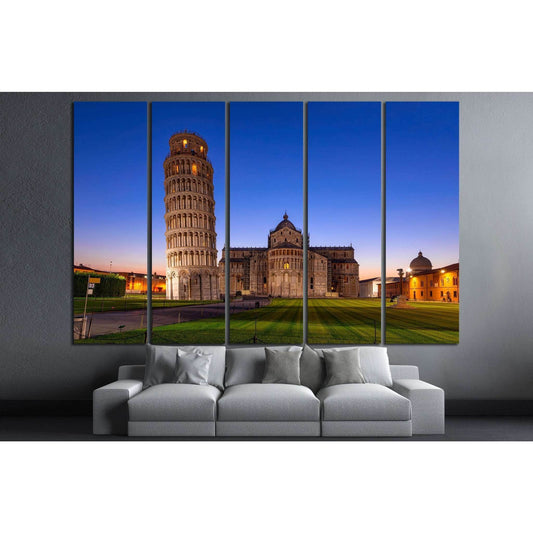 The Leaning Tower of Pisa, Italy №1257 Ready to Hang Canvas PrintCanvas art arrives ready to hang, with hanging accessories included and no additional framing required. Every canvas print is hand-crafted, made on-demand at our workshop and expertly stretc