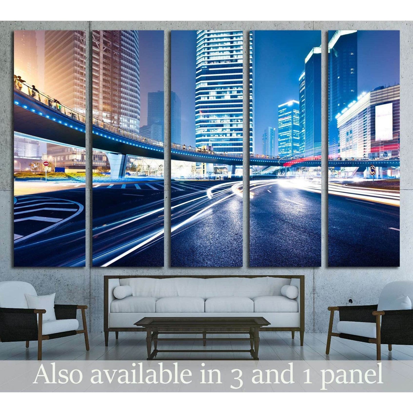 the light trails on the modern building background in shanghai china №2139 Ready to Hang Canvas PrintCanvas art arrives ready to hang, with hanging accessories included and no additional framing required. Every canvas print is hand-crafted, made on-demand