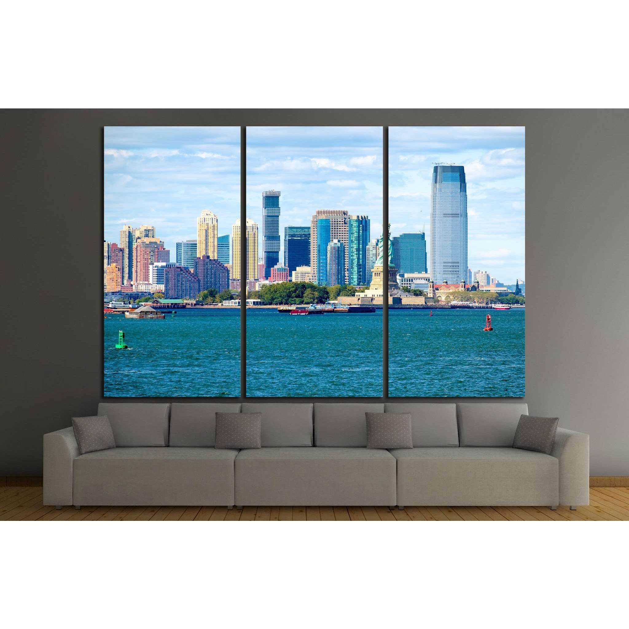 The Statue of Liberty in New York City №1256 Ready to Hang Canvas PrintCanvas art arrives ready to hang, with hanging accessories included and no additional framing required. Every canvas print is hand-crafted, made on-demand at our workshop and expertly