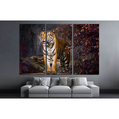 Tiger idle, at the zoo №2363 Ready to Hang Canvas PrintCanvas art arrives ready to hang, with hanging accessories included and no additional framing required. Every canvas print is hand-crafted, made on-demand at our workshop and expertly stretched around