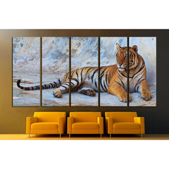 tiger №2357 Ready to Hang Canvas PrintCanvas art arrives ready to hang, with hanging accessories included and no additional framing required. Every canvas print is hand-crafted, made on-demand at our workshop and expertly stretched around 100% North Ameri