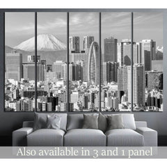 Tokyo skyline and Mountain fuji in Japan №1280 Ready to Hang Canvas PrintCanvas art arrives ready to hang, with hanging accessories included and no additional framing required. Every canvas print is hand-crafted, made on-demand at our workshop and expertl