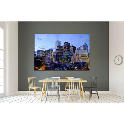 Toronto Downtown №2091 Ready to Hang Canvas PrintCanvas art arrives ready to hang, with hanging accessories included and no additional framing required. Every canvas print is hand-crafted, made on-demand at our workshop and expertly stretched around 100%