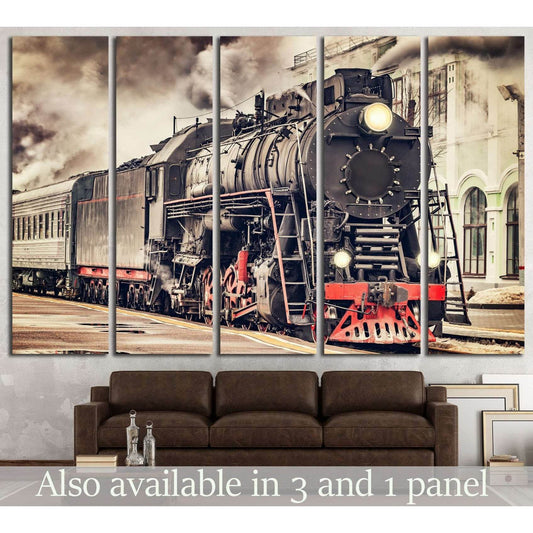 Train №231 Ready to Hang Canvas PrintCanvas art arrives ready to hang, with hanging accessories included and no additional framing required. Every canvas print is hand-crafted, made on-demand at our workshop and expertly stretched around 100% North Americ