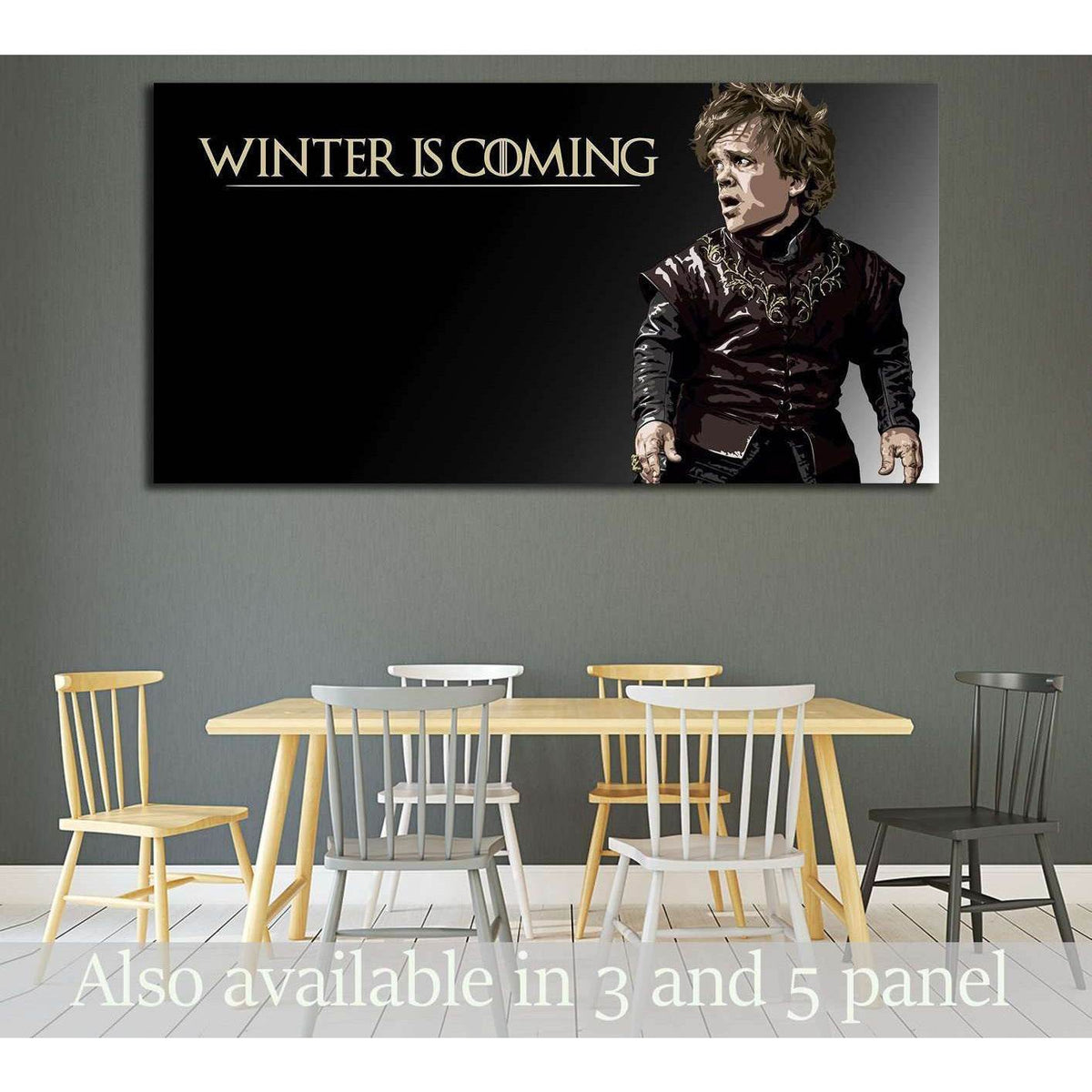 Tyrion Lannister №3358 Ready to Hang Canvas PrintCanvas art arrives ready to hang, with hanging accessories included and no additional framing required. Every canvas print is hand-crafted, made on-demand at our workshop and expertly stretched around 100%