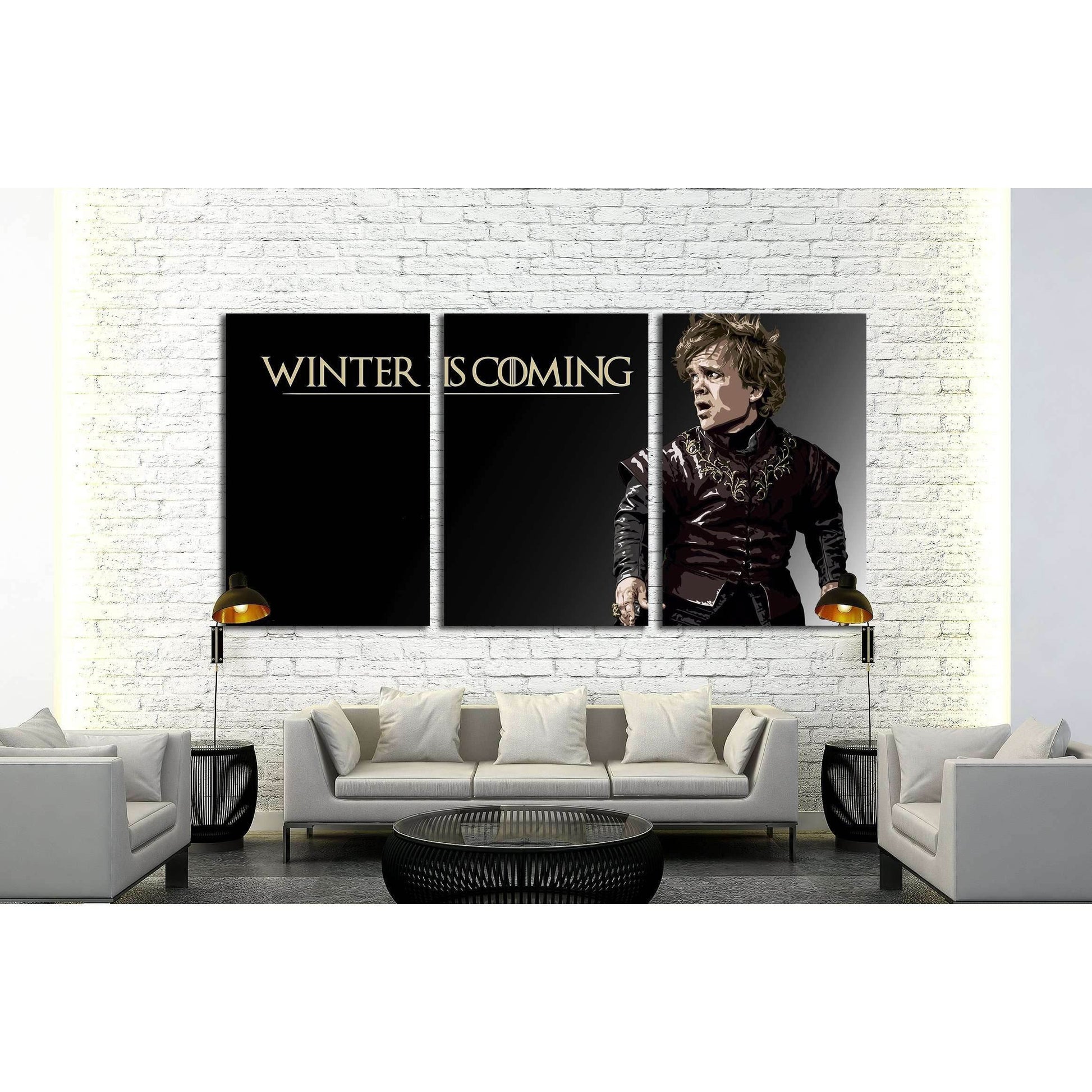 Tyrion Lannister №3358 Ready to Hang Canvas PrintCanvas art arrives ready to hang, with hanging accessories included and no additional framing required. Every canvas print is hand-crafted, made on-demand at our workshop and expertly stretched around 100%