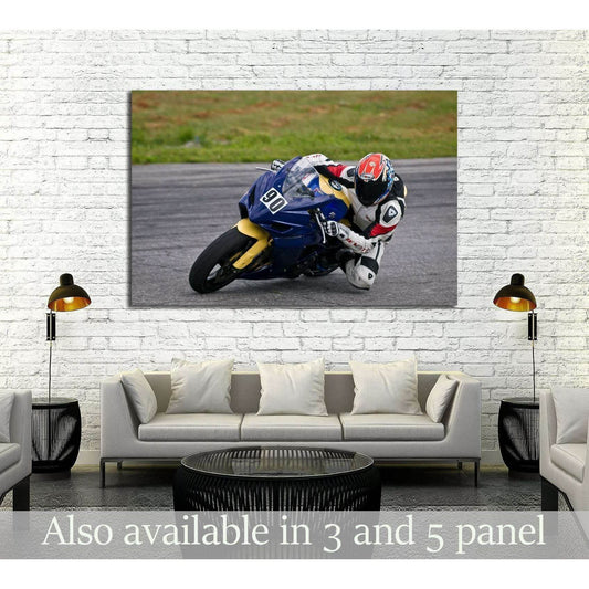 Ukrainian Superstock Championship on Chaika motordrome №2470 Ready to Hang Canvas PrintCanvas art arrives ready to hang, with hanging accessories included and no additional framing required. Every canvas print is hand-crafted, made on-demand at our worksh