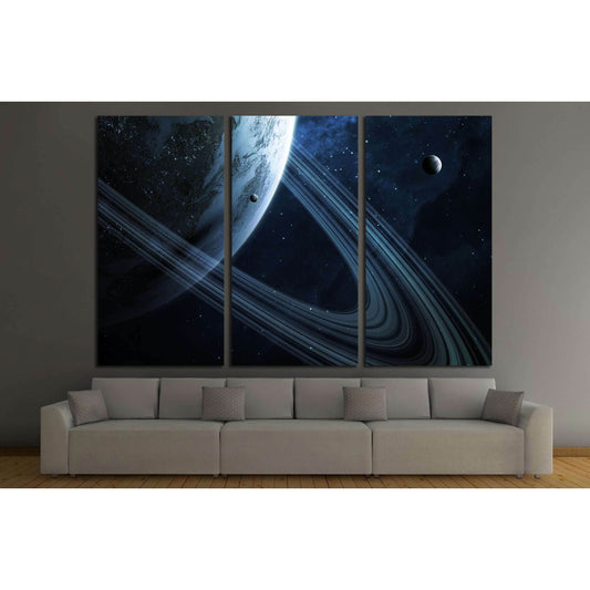Universe scene with planets, stars and galaxies. №2440 Ready to Hang Canvas PrintCanvas art arrives ready to hang, with hanging accessories included and no additional framing required. Every canvas print is hand-crafted, made on-demand at our workshop and