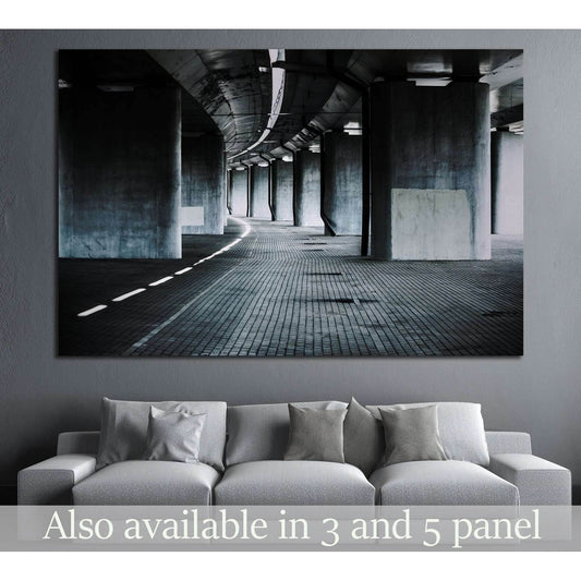 Urban background with big road bridge №1432 Ready to Hang Canvas PrintCanvas art arrives ready to hang, with hanging accessories included and no additional framing required. Every canvas print is hand-crafted, made on-demand at our workshop and expertly s