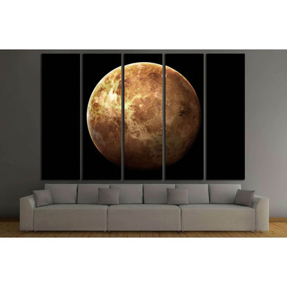 Venus - High resolution 3D images presents planets of the solar system. №2439 Ready to Hang Canvas PrintCanvas art arrives ready to hang, with hanging accessories included and no additional framing required. Every canvas print is hand-crafted, made on-dem