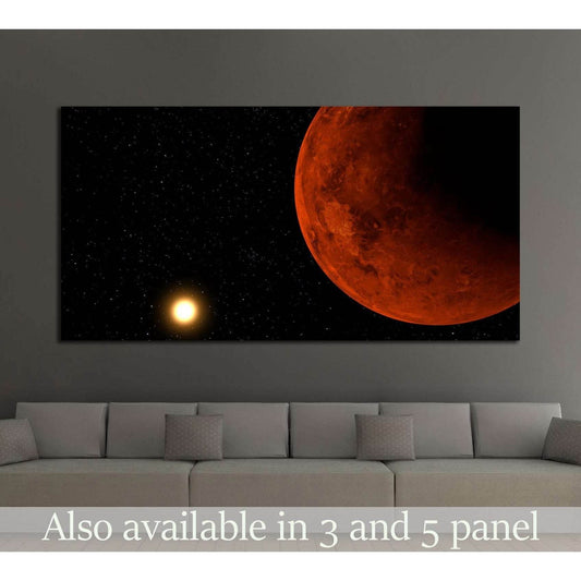 Venus planet №2441 Ready to Hang Canvas PrintCanvas art arrives ready to hang, with hanging accessories included and no additional framing required. Every canvas print is hand-crafted, made on-demand at our workshop and expertly stretched around 100% Nort