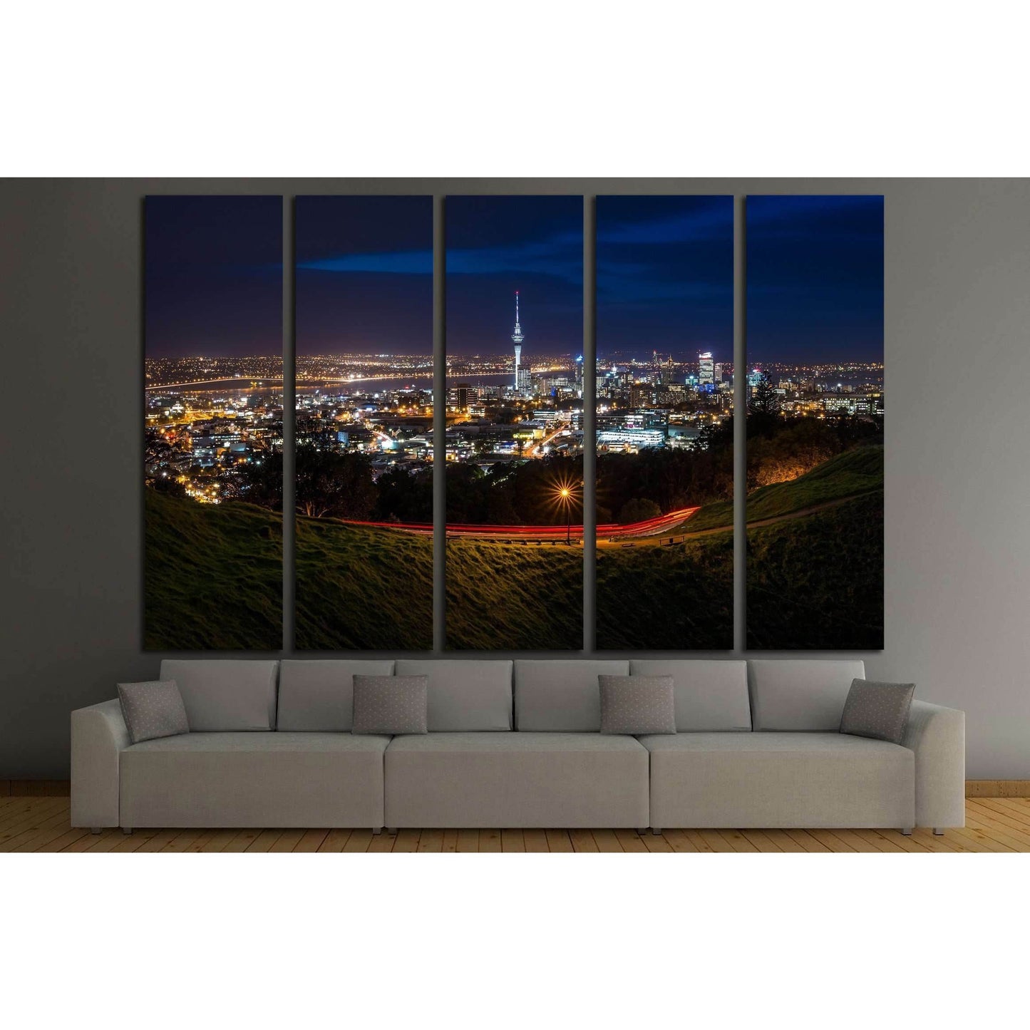 View of Auckland City from Mt Eden Summit №2297 Ready to Hang Canvas PrintCanvas art arrives ready to hang, with hanging accessories included and no additional framing required. Every canvas print is hand-crafted, made on-demand at our workshop and expert