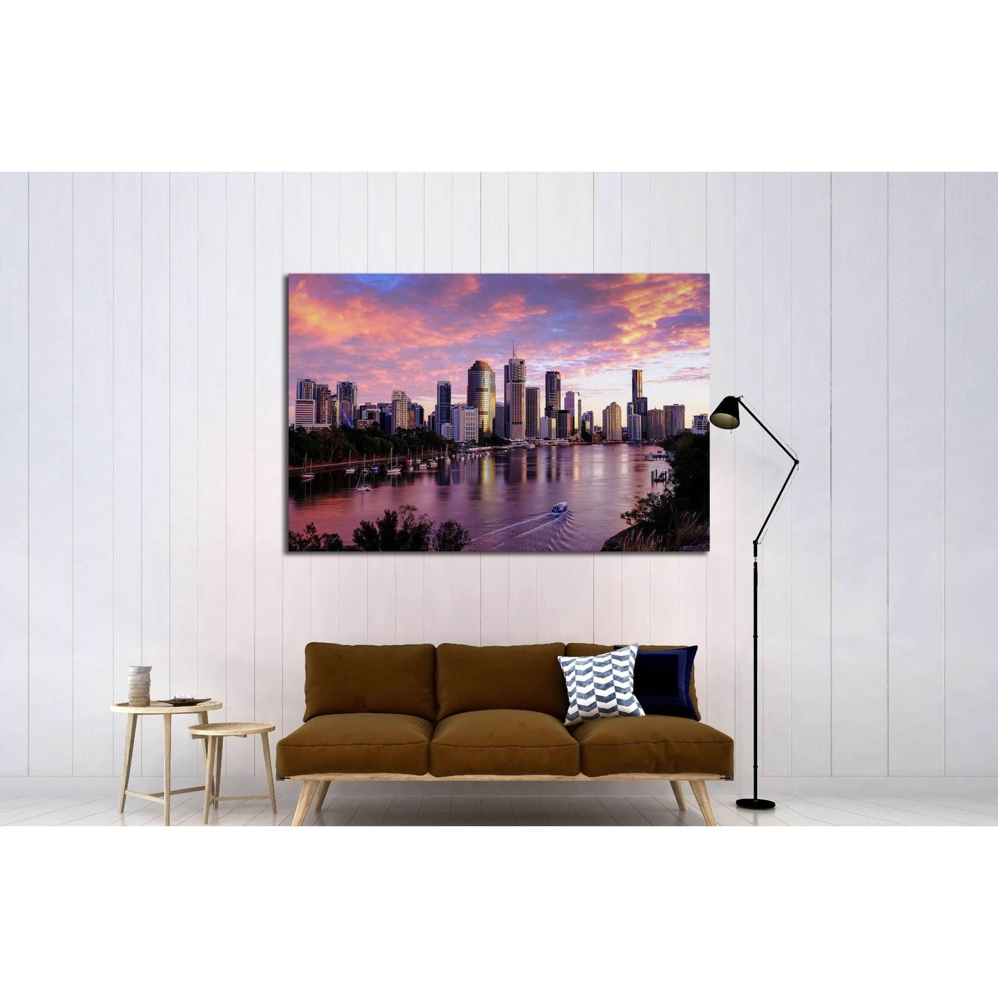 View of Brisbane City from Kangaroo Point cliffs №2329 Ready to Hang Canvas PrintCanvas art arrives ready to hang, with hanging accessories included and no additional framing required. Every canvas print is hand-crafted, made on-demand at our workshop and