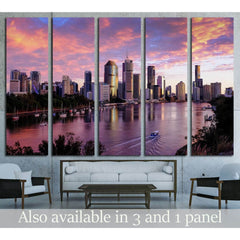View of Brisbane City from Kangaroo Point cliffs №2329 Ready to Hang Canvas PrintCanvas art arrives ready to hang, with hanging accessories included and no additional framing required. Every canvas print is hand-crafted, made on-demand at our workshop and