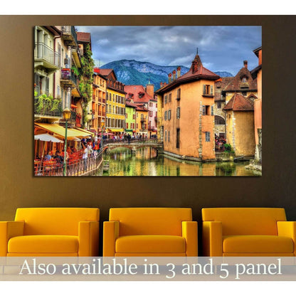 View of the old town of Annecy - France №1708 Ready to Hang Canvas PrintCanvas art arrives ready to hang, with hanging accessories included and no additional framing required. Every canvas print is hand-crafted, made on-demand at our workshop and expertly