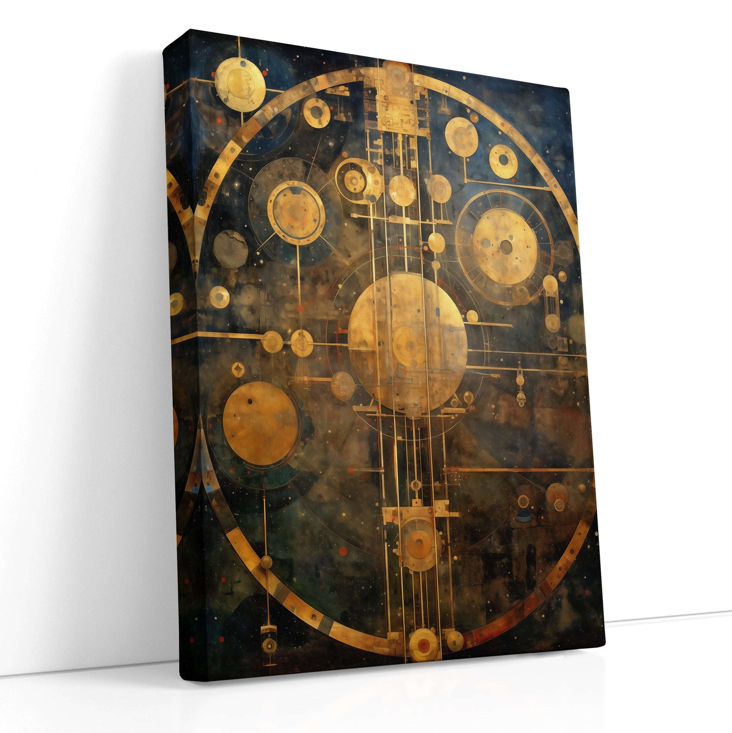 Vintage Cosmic Map - Canvas Print - Artoholica Ready to Hang Canvas Print