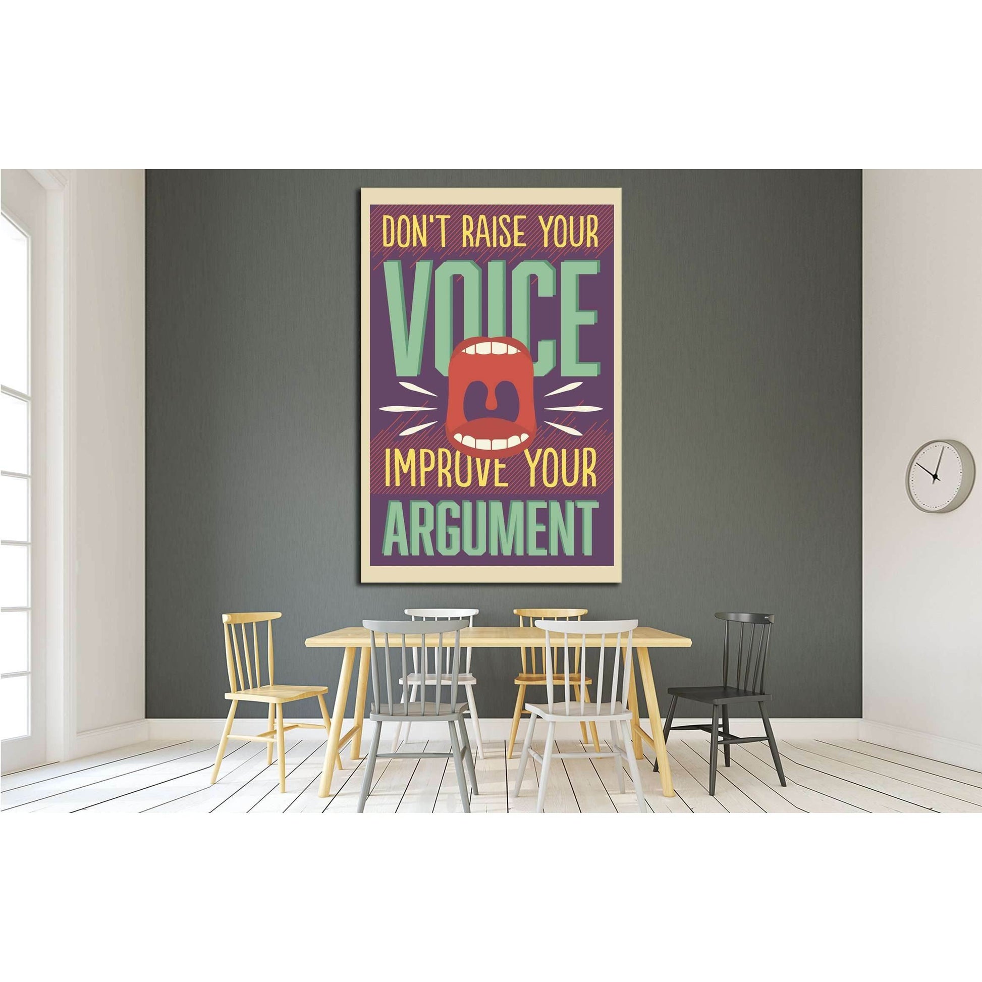 voice №4548 Ready to Hang Canvas PrintCanvas art arrives ready to hang, with hanging accessories included and no additional framing required. Every canvas print is hand-crafted, made on-demand at our workshop and expertly stretched around 100% North Ameri