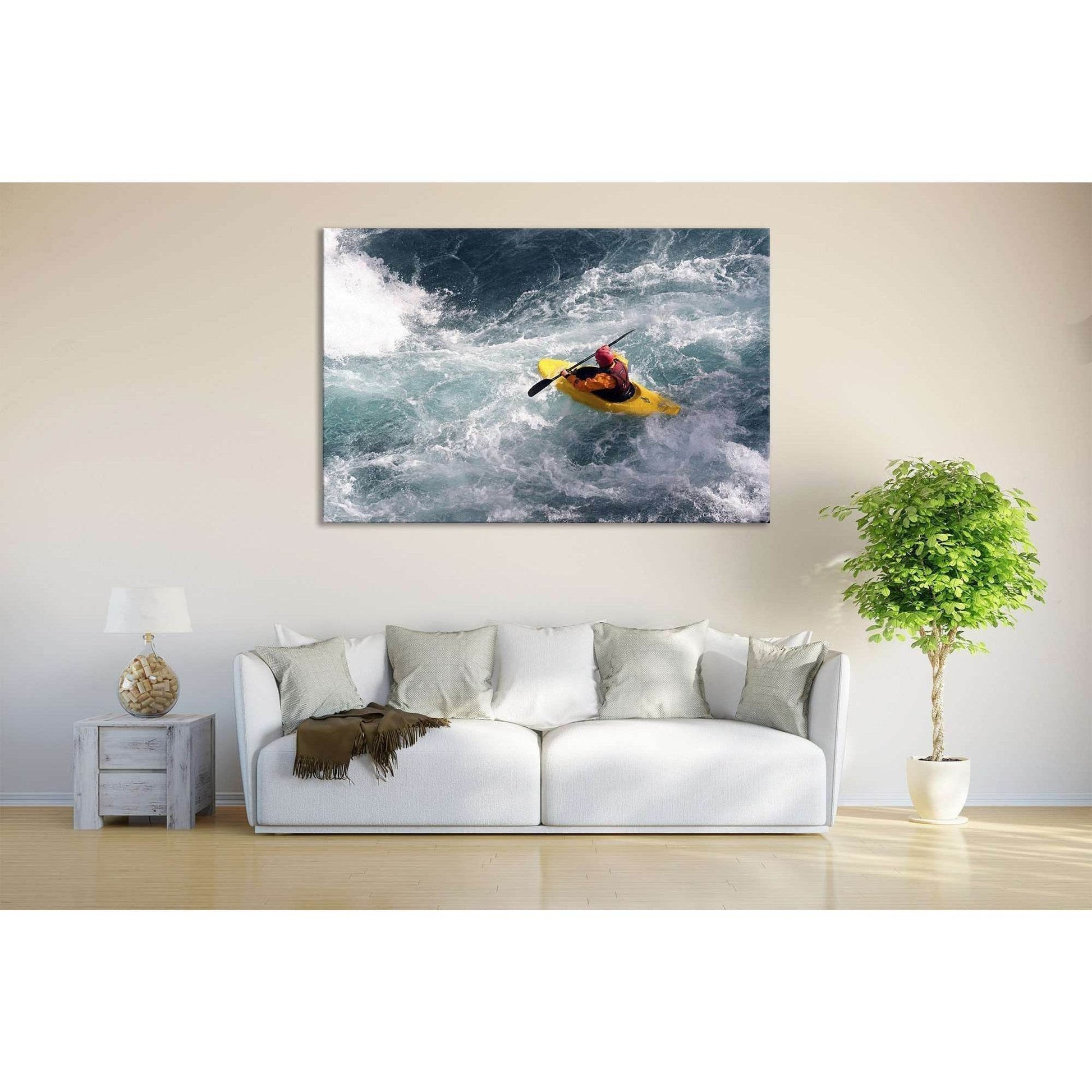 Water Sports №658 Ready to Hang Canvas PrintCanvas art arrives ready to hang, with hanging accessories included and no additional framing required. Every canvas print is hand-crafted, made on-demand at our workshop and expertly stretched around 100% North