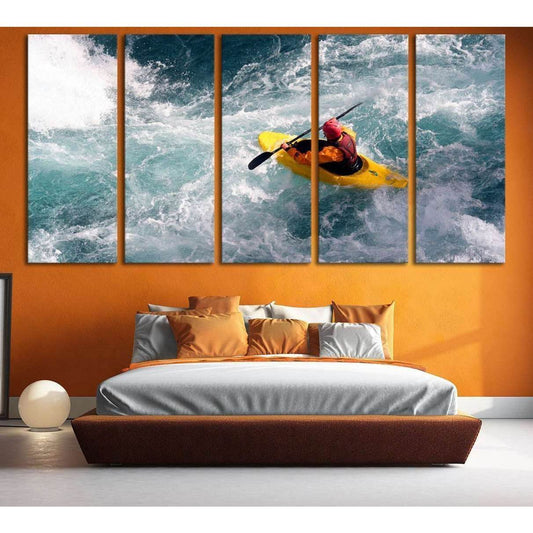 Water Sports №658 Ready to Hang Canvas PrintCanvas art arrives ready to hang, with hanging accessories included and no additional framing required. Every canvas print is hand-crafted, made on-demand at our workshop and expertly stretched around 100% North