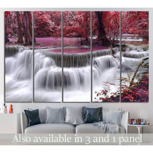 Waterfall, Thailand №609 Ready to Hang Canvas PrintCanvas art arrives ready to hang, with hanging accessories included and no additional framing required. Every canvas print is hand-crafted, made on-demand at our workshop and expertly stretched around 100