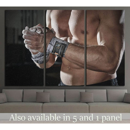 Weightlifting, Crossfit №1464 Ready to Hang Canvas PrintCanvas art arrives ready to hang, with hanging accessories included and no additional framing required. Every canvas print is hand-crafted, made on-demand at our workshop and expertly stretched aroun