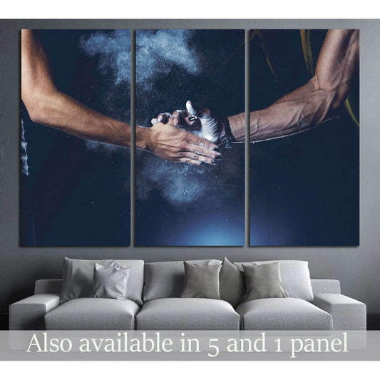 Weightlifting №202 Ready to Hang Canvas PrintCanvas art arrives ready to hang, with hanging accessories included and no additional framing required. Every canvas print is hand-crafted, made on-demand at our workshop and expertly stretched around 100% Nort