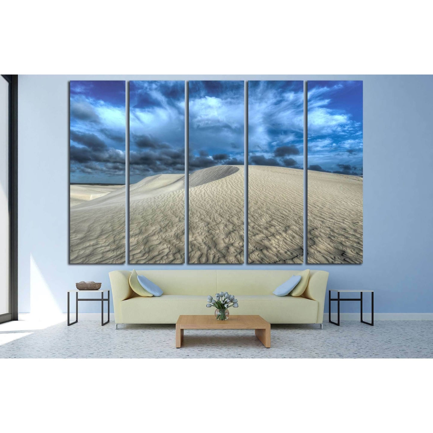 White sand dunes of Nilgen Nature Reserve. №2856 Ready to Hang Canvas PrintCanvas art arrives ready to hang, with hanging accessories included and no additional framing required. Every canvas print is hand-crafted, made on-demand at our workshop and exper