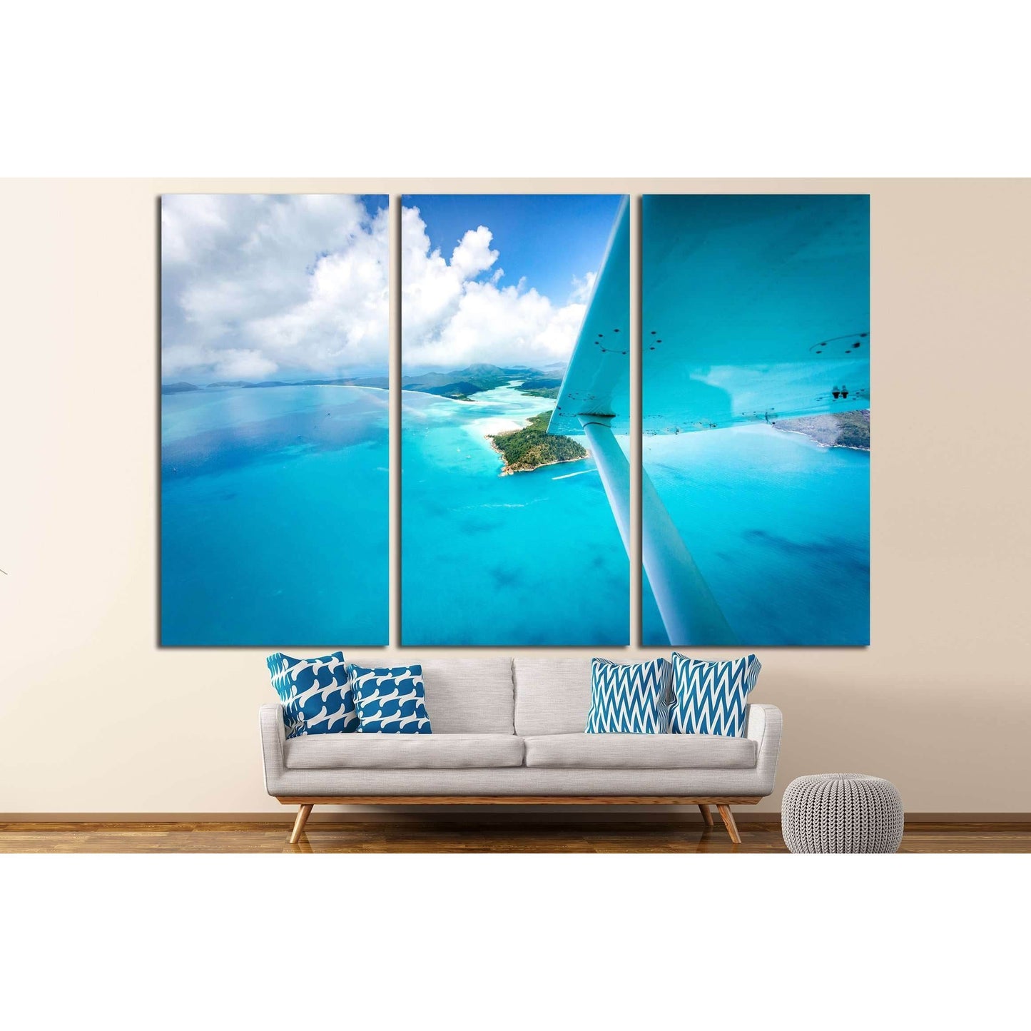 Whitehaven beach, Queensland, Australia №3197 Ready to Hang Canvas PrintCanvas art arrives ready to hang, with hanging accessories included and no additional framing required. Every canvas print is hand-crafted, made on-demand at our workshop and expertly