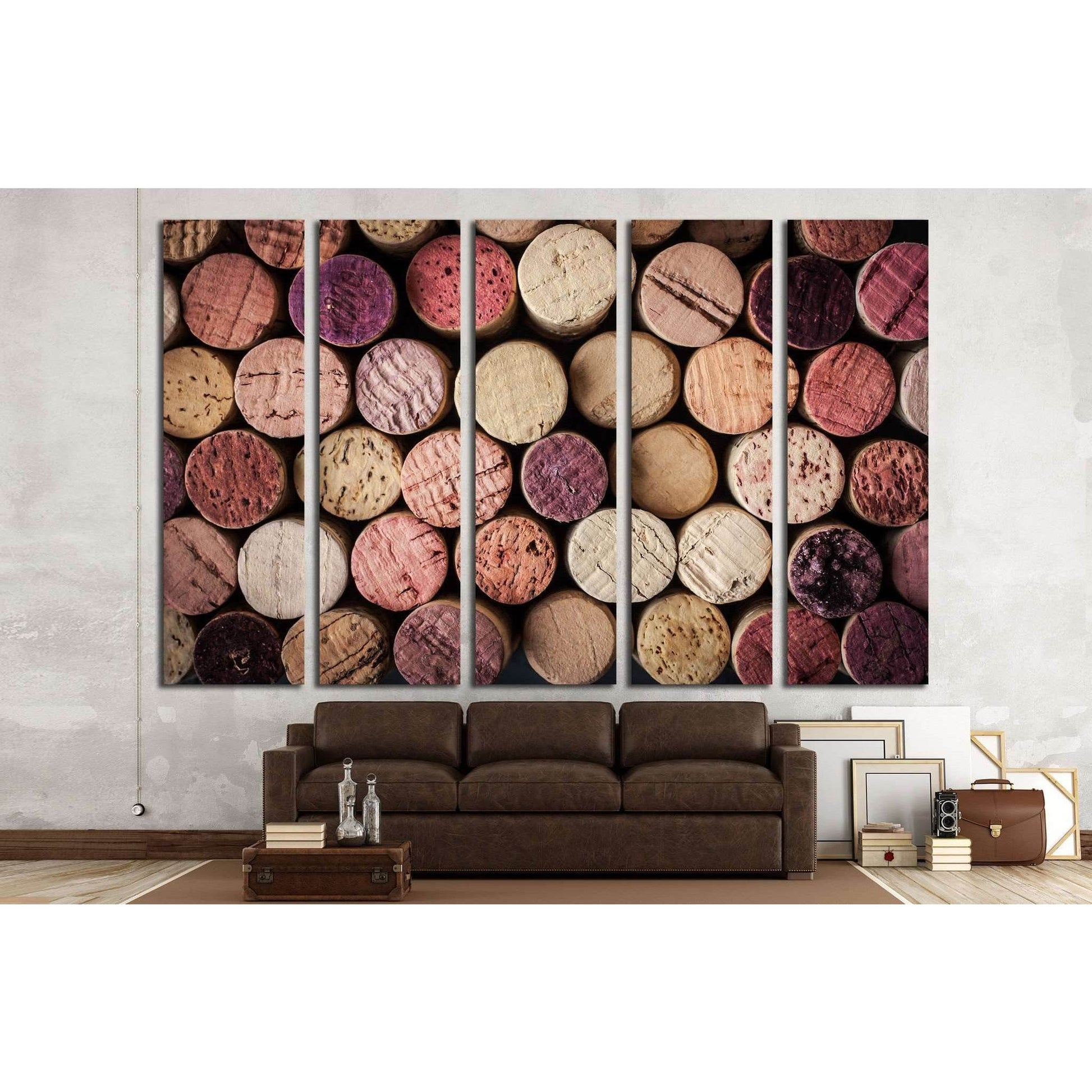 Wine corks background horizontal №1918 Ready to Hang Canvas PrintCanvas art arrives ready to hang, with hanging accessories included and no additional framing required. Every canvas print is hand-crafted, made on-demand at our workshop and expertly stretc