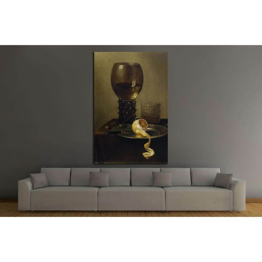 Wine glass and lemon №3437 Ready to Hang Canvas PrintCanvas art arrives ready to hang, with hanging accessories included and no additional framing required. Every canvas print is hand-crafted, made on-demand at our workshop and expertly stretched around 1