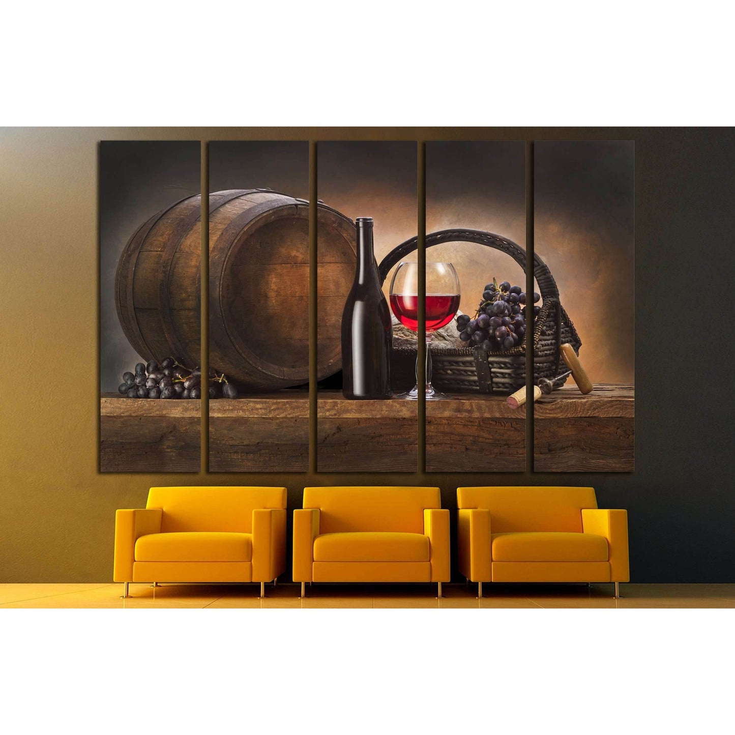 Wine №3438 Ready to Hang Canvas PrintCanvas art arrives ready to hang, with hanging accessories included and no additional framing required. Every canvas print is hand-crafted, made on-demand at our workshop and expertly stretched around 100% North Americ