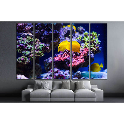 Wonderful and beautiful underwater world with corals №3067 Ready to Hang Canvas PrintCanvas art arrives ready to hang, with hanging accessories included and no additional framing required. Every canvas print is hand-crafted, made on-demand at our workshop