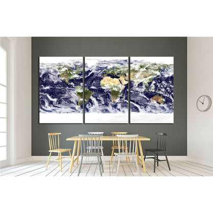 World Map №1500 Ready to Hang Canvas PrintCanvas art arrives ready to hang, with hanging accessories included and no additional framing required. Every canvas print is hand-crafted, made on-demand at our workshop and expertly stretched around 100% North A