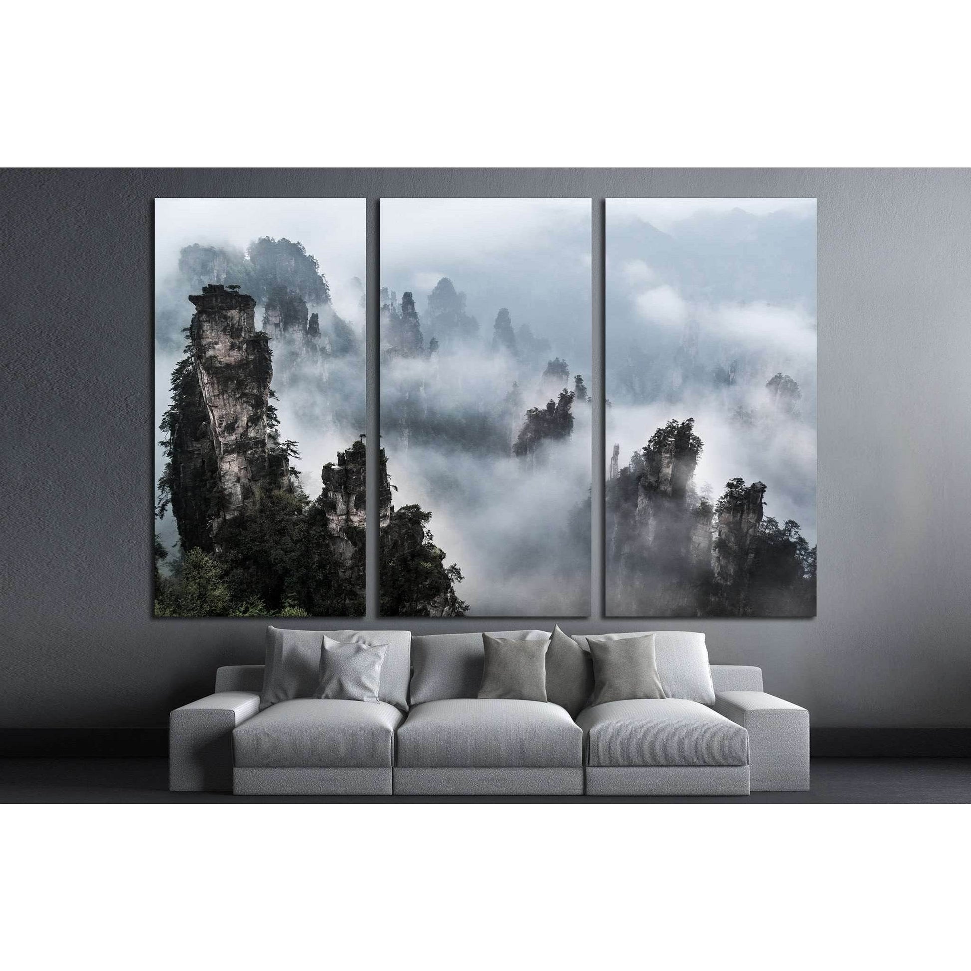 Wulingyuan national forest park in Hunan province, China №1993 Ready to Hang Canvas PrintCanvas art arrives ready to hang, with hanging accessories included and no additional framing required. Every canvas print is hand-crafted, made on-demand at our work