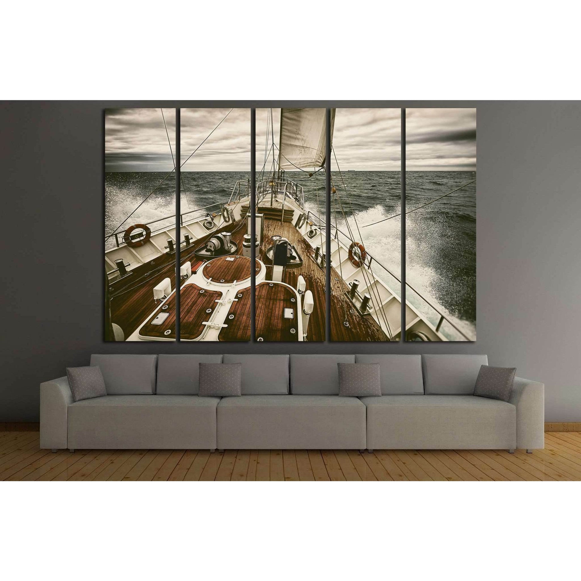 Yacht Wall Art №207 Ready to Hang Canvas PrintCanvas art arrives ready to hang, with hanging accessories included and no additional framing required. Every canvas print is hand-crafted, made on-demand at our workshop and expertly stretched around 100% Nor