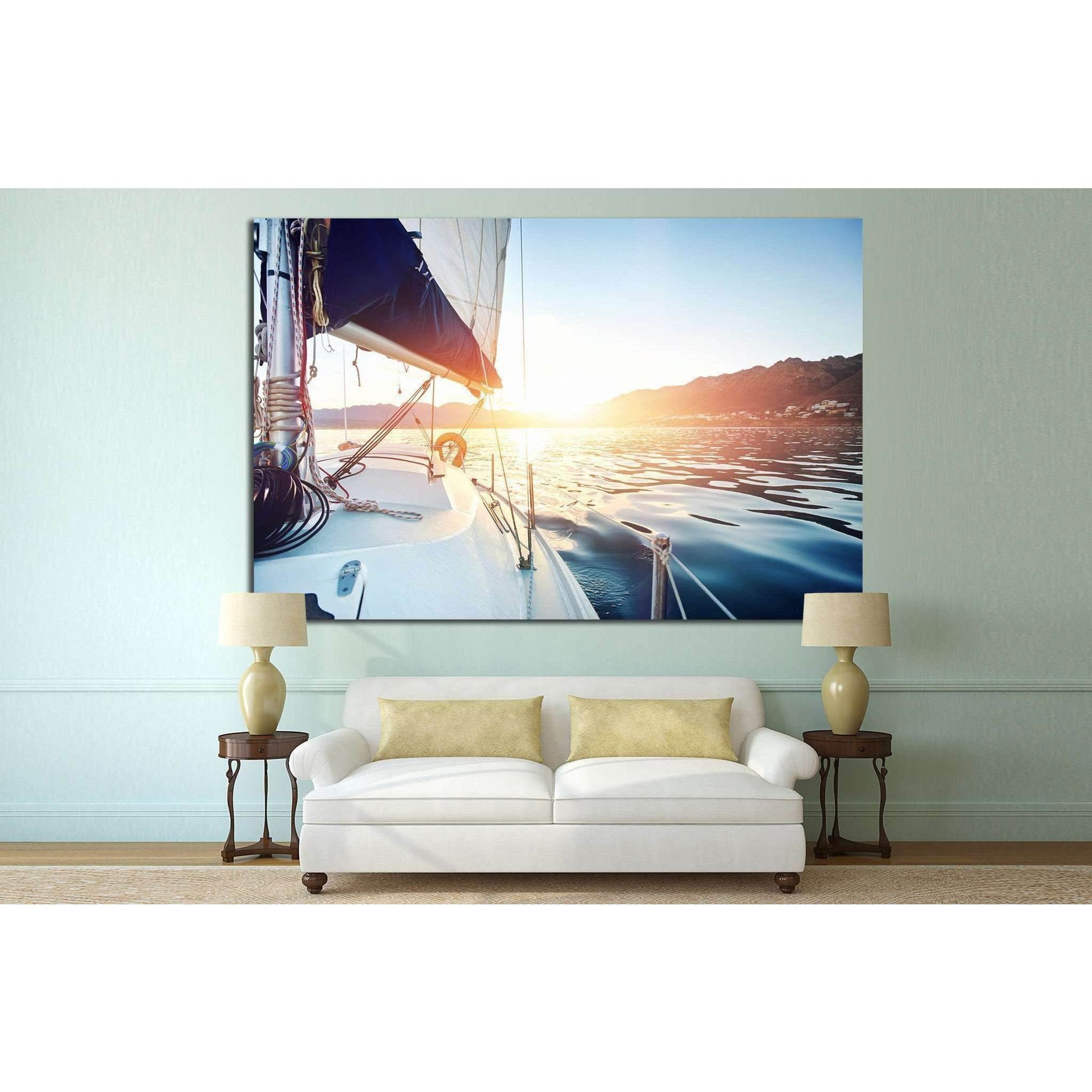 Yacht Wall Art №208 Ready to Hang Canvas PrintCanvas art arrives ready to hang, with hanging accessories included and no additional framing required. Every canvas print is hand-crafted, made on-demand at our workshop and expertly stretched around 100% Nor