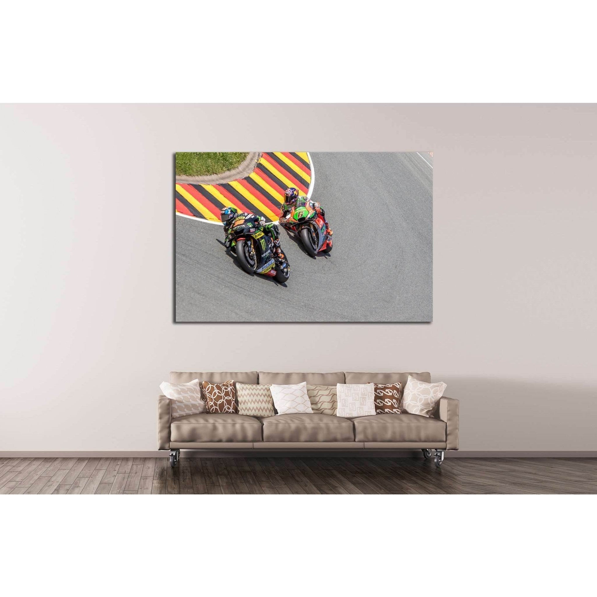 Yamaha & Aprilia №159 Ready to Hang Canvas PrintCanvas art arrives ready to hang, with hanging accessories included and no additional framing required. Every canvas print is hand-crafted, made on-demand at our workshop and expertly stretched around 100% N