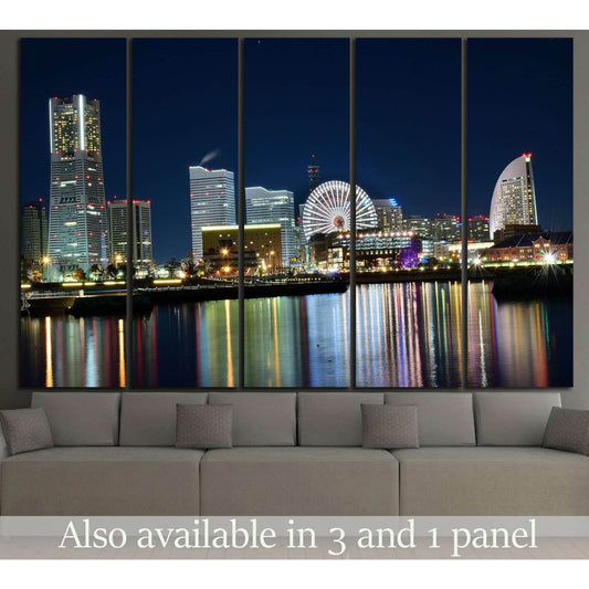 Yokohama city in Japan №816 Ready to Hang Canvas PrintCanvas art arrives ready to hang, with hanging accessories included and no additional framing required. Every canvas print is hand-crafted, made on-demand at our workshop and expertly stretched around