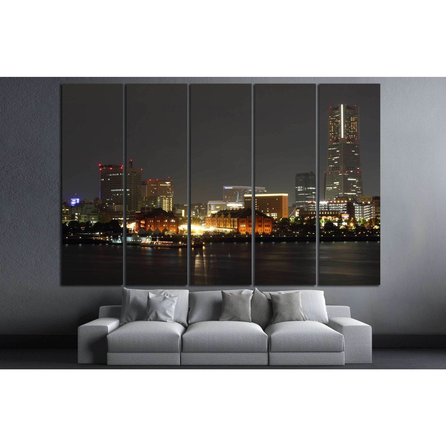 Yokohama city, Japan №831 Ready to Hang Canvas PrintCanvas art arrives ready to hang, with hanging accessories included and no additional framing required. Every canvas print is hand-crafted, made on-demand at our workshop and expertly stretched around 10