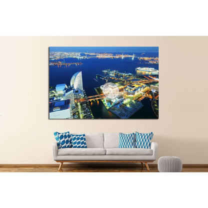 Yokohama cityscape №789 Ready to Hang Canvas PrintCanvas art arrives ready to hang, with hanging accessories included and no additional framing required. Every canvas print is hand-crafted, made on-demand at our workshop and expertly stretched around 100%